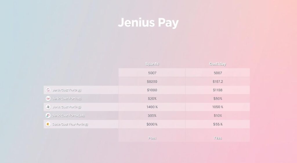 Perbandingan Biaya Jenius Pay Perbandingan Biaya Jenius Pay